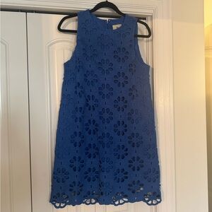 Tuckernuck Royal Blue Crochet Dress